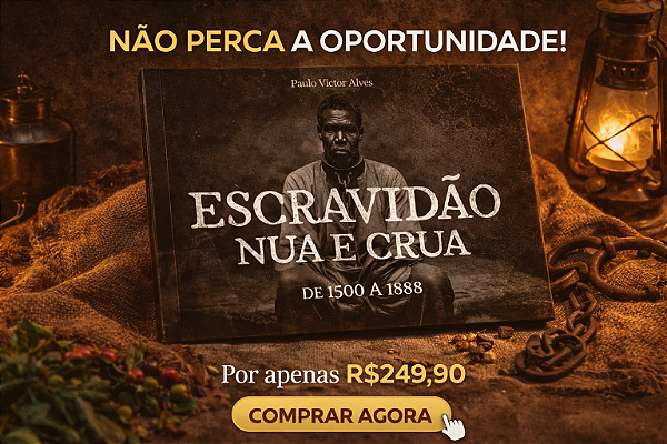 LIVRO "ESCRAVIDÃO NUA E CRUA de 1500 a 1888" (EDIÇÃO LIMITADA)