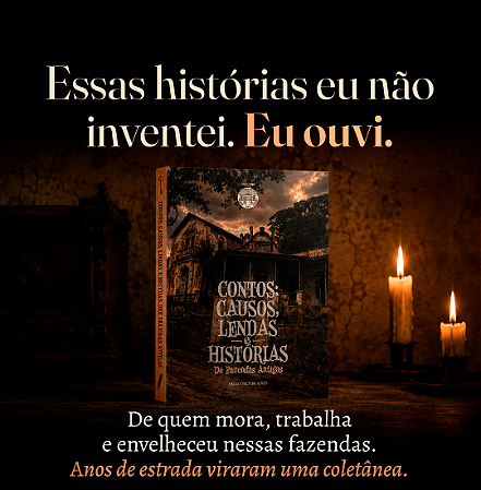 LIVRO - "CONTOS: CAUSOS, LENDAS E HISTÓRIAS" (Edição Limitada)