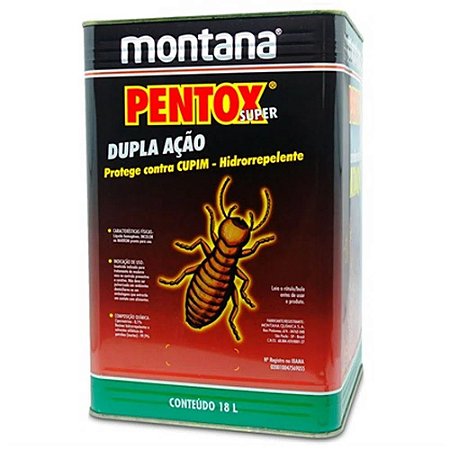 PENTOX SUPER DUPLA AÇÃO INCOLOR 18L MONTANA