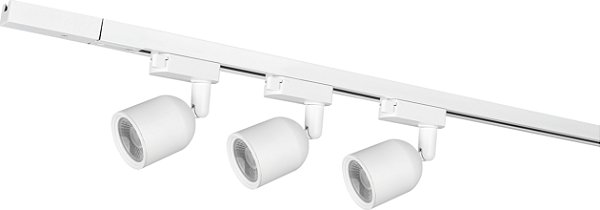 KIT TRILHO SPOT LED ELEGANCE COM 3 3000K BRANCO AVANT