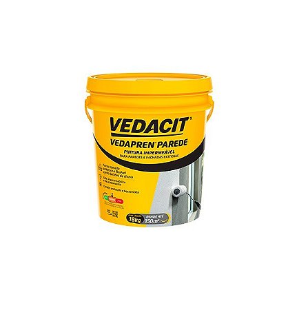 VEDAPREN PAREDE 18KG BRANCO VEDACIT