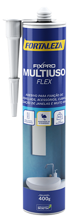 Adesivo Fixpro Multiuso 400G Branco Fortaleza