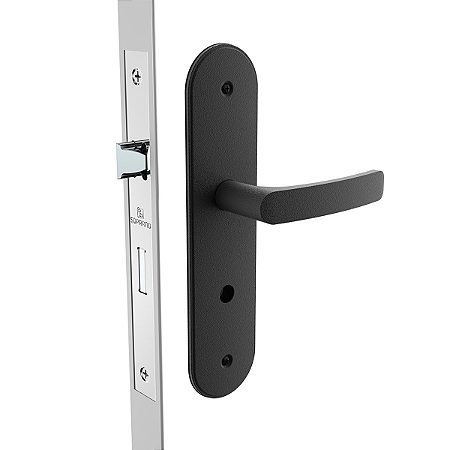 Fechadura Pali Esp43 Preto Fosco Banheiro (B40Xe53) Soprano