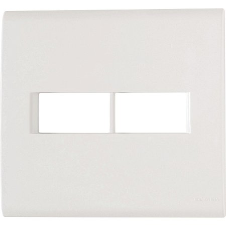 Placa Liz Branco 4X4 2P Tramontina