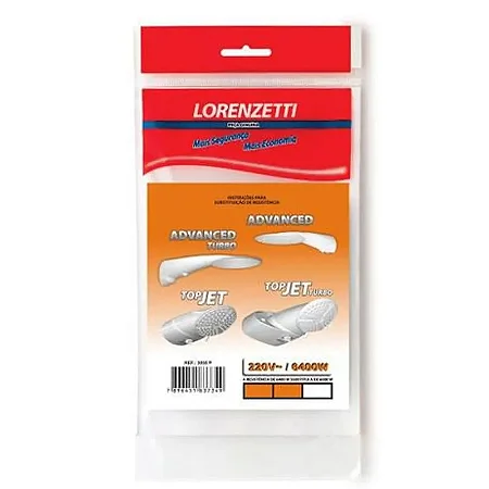 Resistencia 3055 P 6400W 220V Advanced Multi  Top 7589061 Lorenzetti