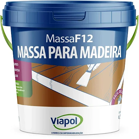 Massa F12 6,50Kg Branco Viapol