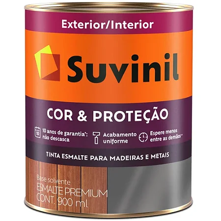 Esmalte Brilhante Sintetico Cor & Proteção Gelo 0.9L Suvinil