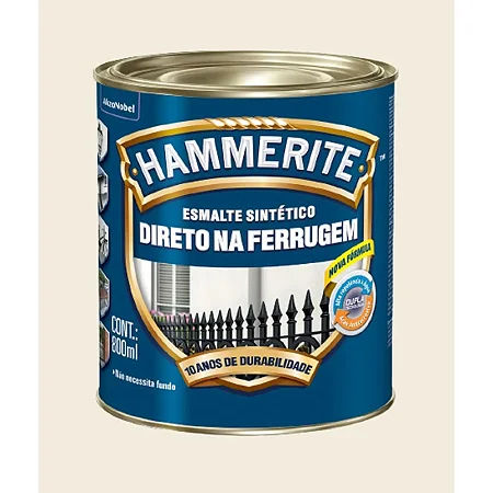 Esmalte Brilhante 0.8L Preto Hammerite