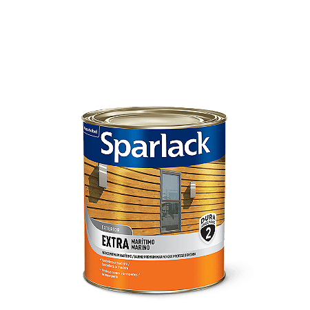Verniz Brilhante Extra Maritimo 0.9L Natural Incolor Sparlack