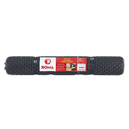 Tela Multiuso Pinteiro 1X10M Preto 9131 25Mm Roma