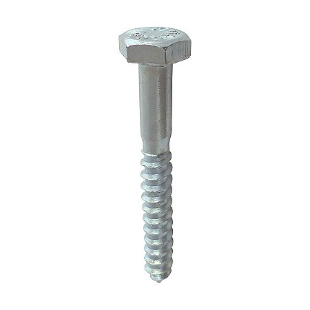 Parafuso Sextavado 1/4X50 Com Rosca Soberba 4Pcs Pss04 Peg&Fixe