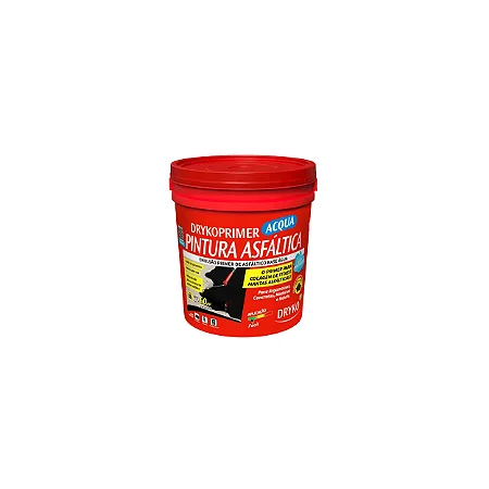 Primer Asfaltico Base Agua 1L Pote Drykoprimer Dryko