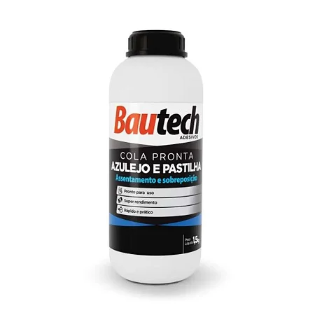 Cola Para Assentamento Azulejo E Pastilha 1,5Kg Bautech