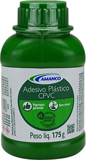 ADESIVO PLASTICO P/ CPVC 175G FRASCO AMANCO