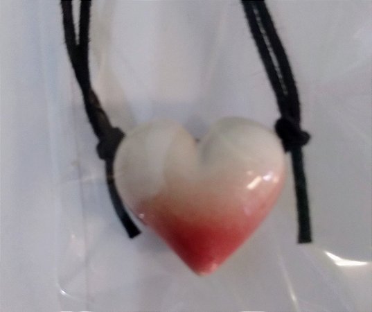 Colar aromático Coração Coleção degrade rose