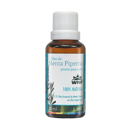 Óleo de Menta Piperita pronto para pele – 30ml