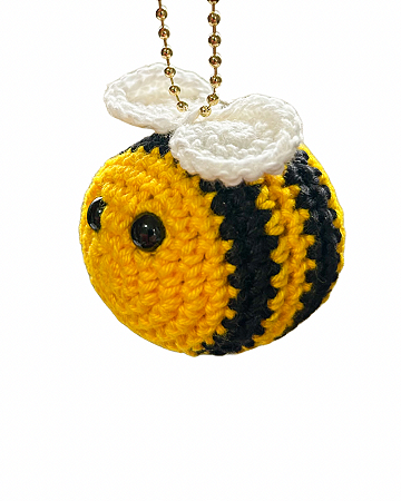 Abelha de crochê