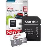 MEMORIA MICRO SD 64GB SANDISK ULTRA CLASS 10  SDSQUNR-064G-GN3MA