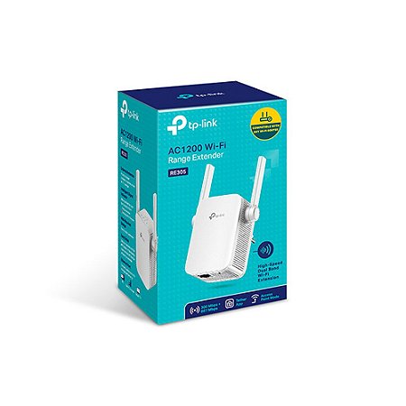 REPETIDOR EXPANSOR WIRELESS TP-LINK RE305 AC 1200Mbps DUAL BAND