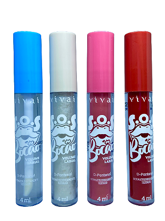 Gloss BOCÃO volume labial com D-Pantenol - Vivai