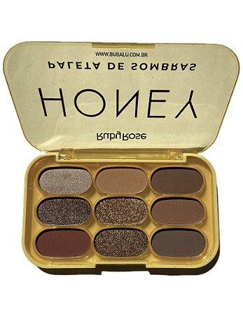 Paleta 12 cores de sombra Honey - Ruby Rose