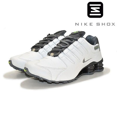 tenis nike shox nz cinza