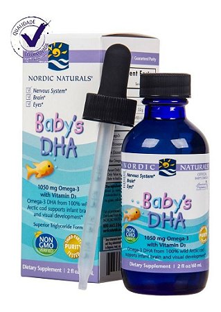 Baby's Dha Com Vitamina D3 - Nordic Naturals 60ml