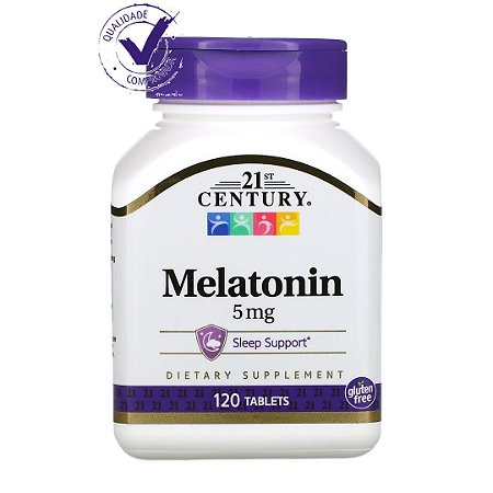 21st Century Melatonina 5 mg, 120 Comprimidos