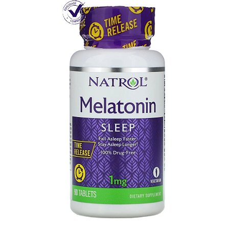 Melatonina 1Mg Time Release 90 Comprimidos Natrol
