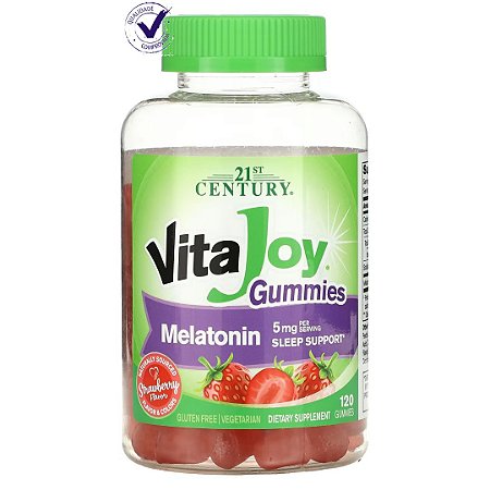 MELATONINA VITAJOY 21 ST CENTURY 120 GOMAS