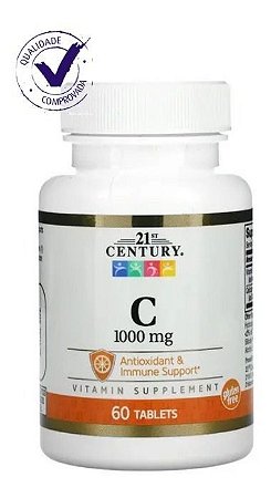Vitamina C 1000mg  21st Century 60 tabletes