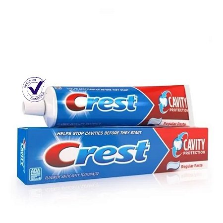Crest Cavity Anti Cárie Creme Dental Importado 161g