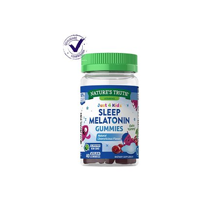 VITAMINAS NATURE'S TRUTH JUST 4 KIDS SLEEP MELATONINA 40 CÁPSULAS