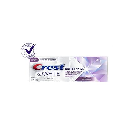 Pasta De Dente Crest 3d White Brilliance Pronta Entrega