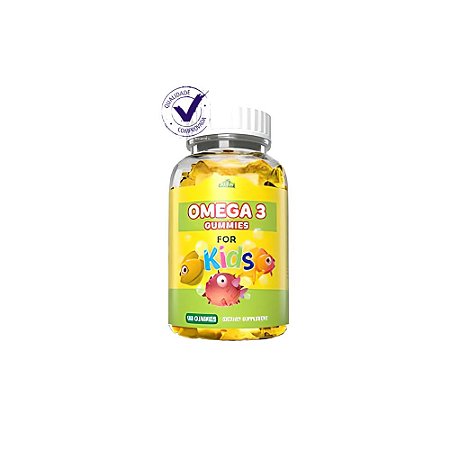 Ômega 3 Kids Gummies - 100 Gomas