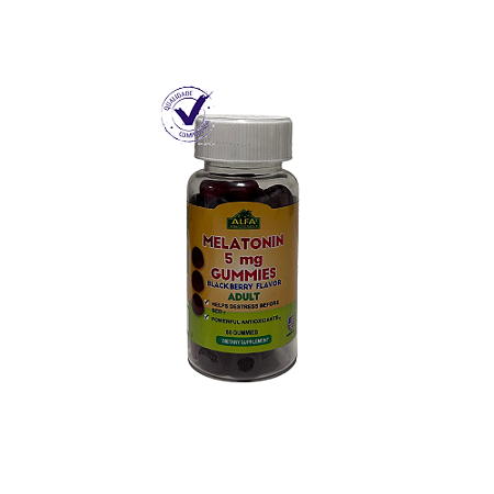 Melatonina Adulto 5MG - 60 Gomas