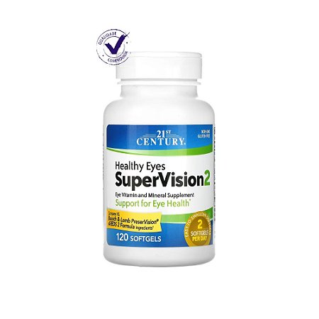 Super Vision 2 ( Fórmula Preservision Areds2) -120 Softgels