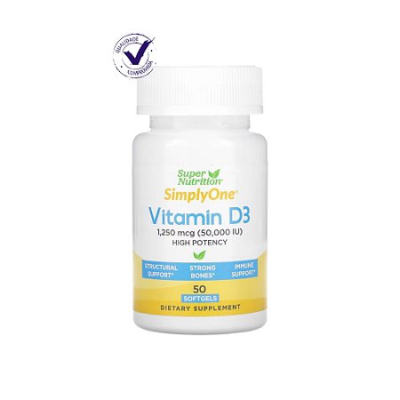 Vitamina D3 50.000Ui 50Softgel Simplyone Super Nutrition Now