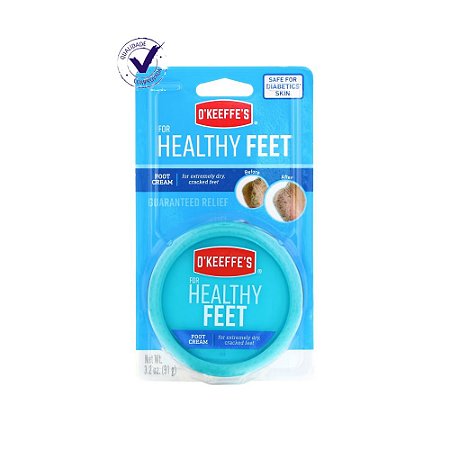 Creme Pés Ressecados Rachados Okeeffes Healthy - 90 Gramas