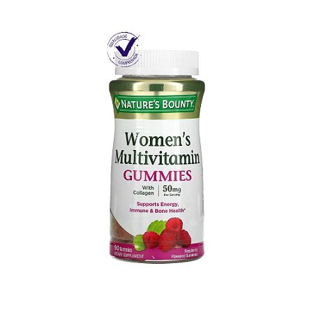 Nature's Bounty Womens Multivitamínico Collagen - 90 Gummies
