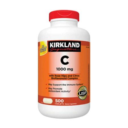 Vitamina C Kirkland Signature 1.000 mg 500 Tablets
