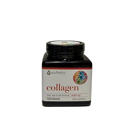 Suplemento Em Comprimidos Youtheory  Colágeno Em Pote 120 Un