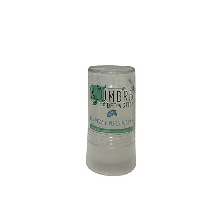 Desodorante Cristal Pedra De Alúmen Deo Stick 120g Natural