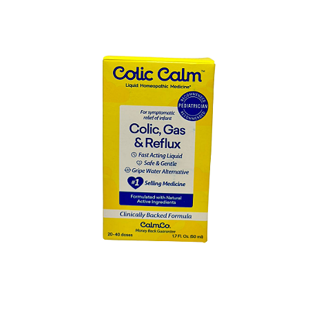 Colic Calm, Cólicas, Gases e Refluxo, Para Bebês, 50 ml