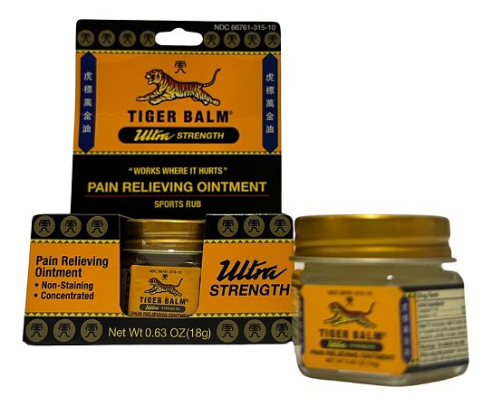 Tiger Balm Alivio Da Dor Ultra Strength - Original 18 G