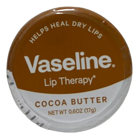 Vaseline Hidratante Protetor Labial Manteiga De Cacau 17g