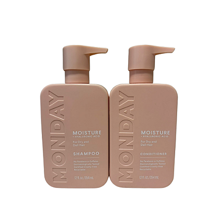 Conjunto De Shampoo E Condicionador Monday Haircare Moisture