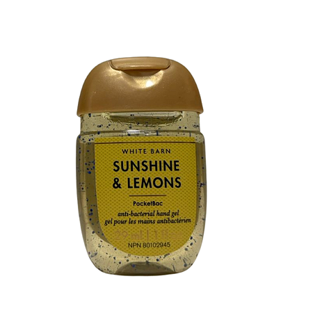 Alcool Em Gel Bath & Body Works Fragrância Sunshine e Lemons