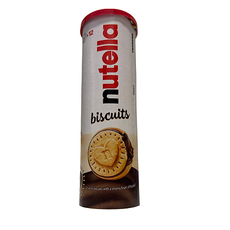 Nutella Biscuits Biscoito Importado Tubo 166g