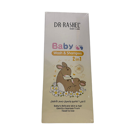 Dr Rashel Baby 2 In 1 Shampoo & Wash 500ml